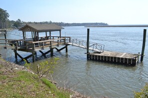 Bring your boat.  Boat lift within eye shot distance of the dock