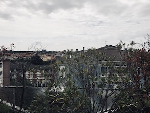 Blick von der Unterkunft