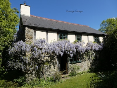 Vicarage Cottage in May