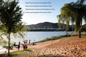 Playa Fluvial 14 km
Sanlucar del Guadiana