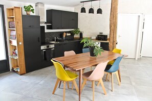 Cuisine, salle à manger