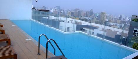 Pool from roof top
