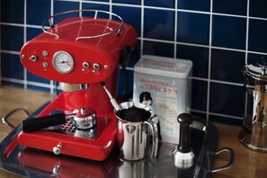 Kaffe och/eller kaffebryggare