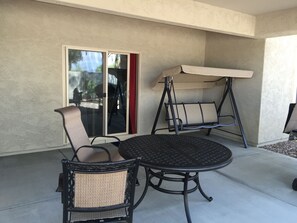 Back yard patio