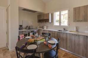 Kitchen + Dining area
