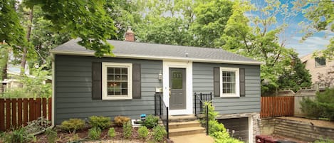 Front view of home from Jackson Avenue