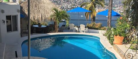 View of Pool, Palapa and Main Terrace