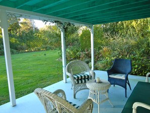 Cozy front porch