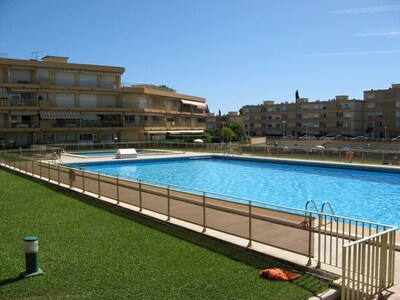 Mandelieu (Cannes) - Wohnung 3P in RDJ - Park, Schwimmbad, privater Hafen