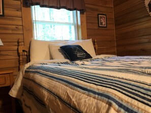 Upstairs queen bedroom