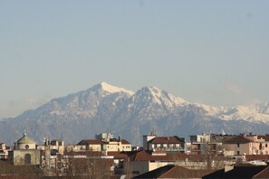 The Alps panorama from the living room window
