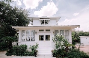 Front view of house.