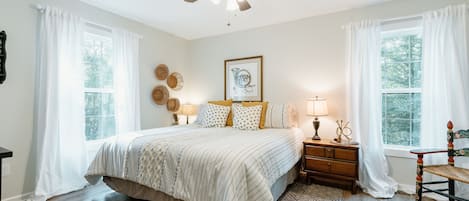 Master Bedroom with King bed