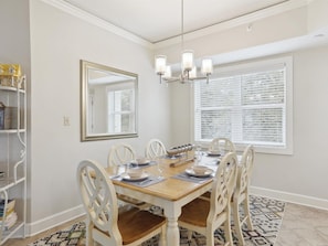 Dining Table with Seating for Six at 301 Windsor Place