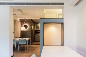 Dining area and desk