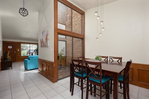 Dinning Table and Atrium