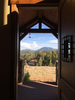 The view from the front door
