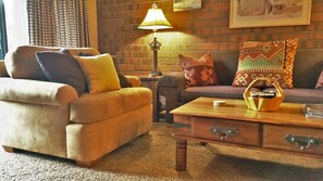 Living Room - Queen Sleeper sofa, loveseat, side chair