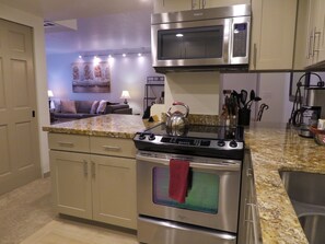 Kitchen - Very well equpped & supplied.