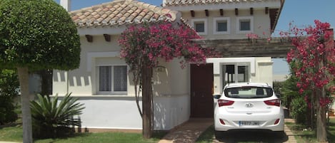 Villa frontage