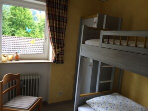 Schlafzimmer mit Stockbett