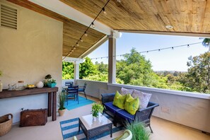 Wile away your day listening to bird song on the terrace.