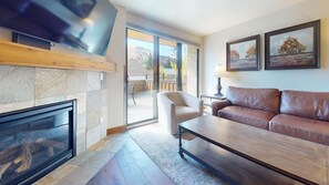 Living Room with Sofa Sleeper
