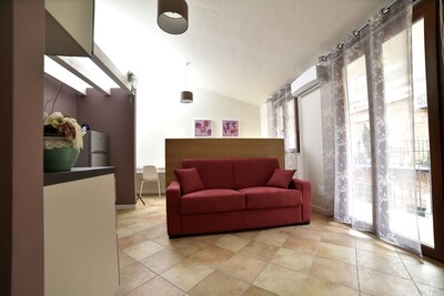 Casa Nicole is located in the Madonie park in Castelbuono.