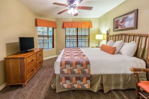 Drift to sleep in a comfortable bed after a wonderful day outside.