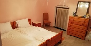 The twin bedroom situated on the ground floor.
