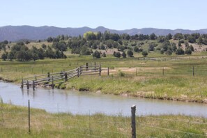 Sevier River running through our pasture