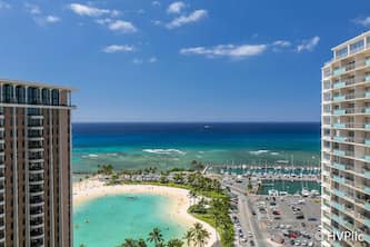 Ilikai 2122 Deluxe Ocean, Lagoon Views Kg Bed, Sofa Bed, Parking Included