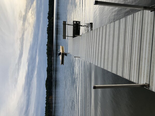 Sunset on the pier 
