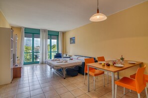 Living and dining room