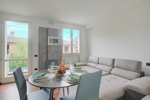 Living and dining room