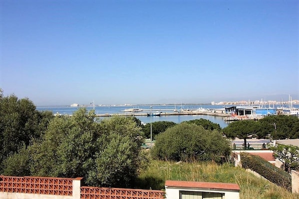 Vue sur la plage ou l’océan