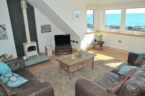 Lounge with stove