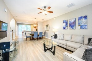 Living Room and Dining Table