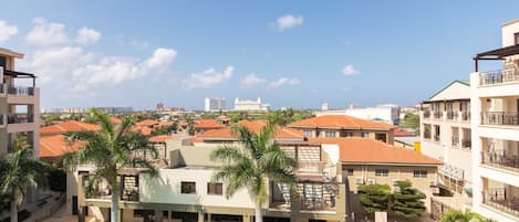 Enjoy amazing views of Aruba's scenery from your balcony