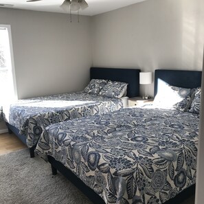 Bedroom with two queen beds