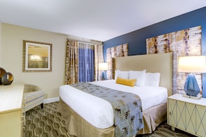 Get a peaceful night sleep in our cozy bedroom.