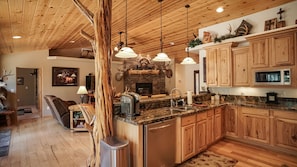 VIEW FROM KITCHEN