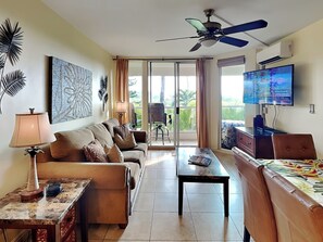 Living Room with sleeper sofa