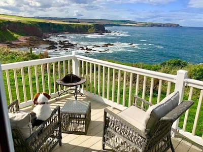 Luxury Lodge with Stunning Sea-views - Pet Friendly