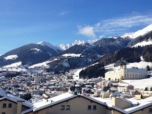 Blick von der Unterkunft