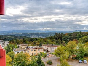 Blick von der Unterkunft