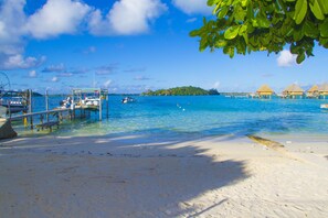 Beautiful white sand beach