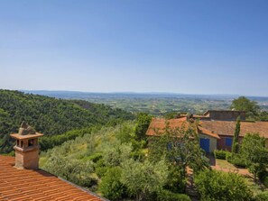 Blick von der Unterkunft