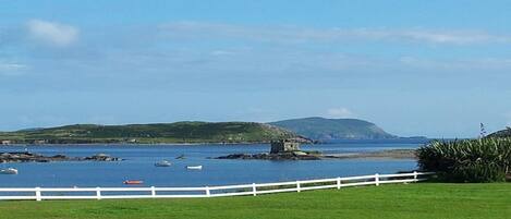 Enjoy this view over a meal in the beer garden of the local bar-breathtaking!