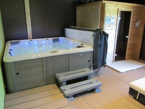 Bubbelpool inomhus